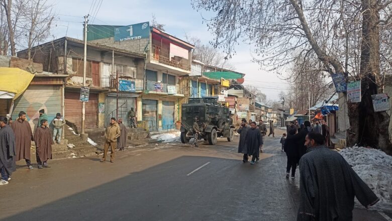 ‘Our families will starve’: Fearing evictions, Locals protest, observe shutdown in Nagbal Shopian