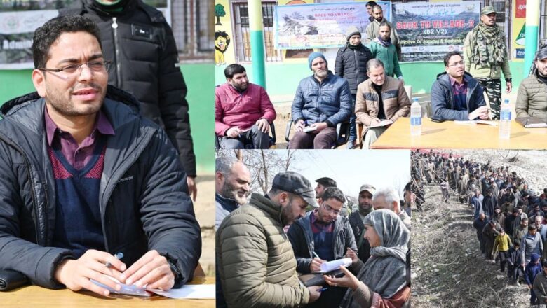 On Block Divas, DDC Shopian presides over Public Outreach programme at Reban, Zainapora