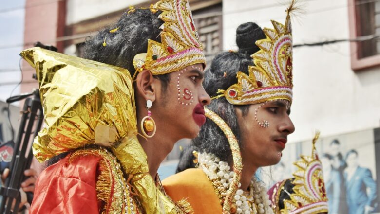 Kashmiri pandits take out Shobha Yatra in Srinagar to celebrate Ram Navami