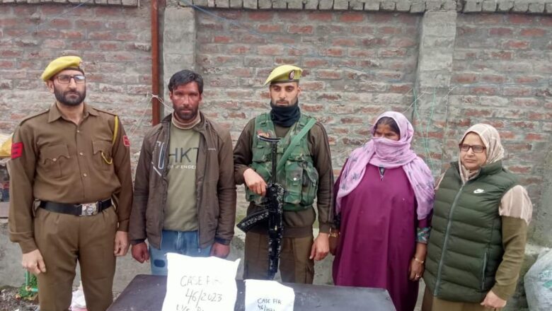 Mother-son arrested for selling contraband substances at their home in Budgam: Police