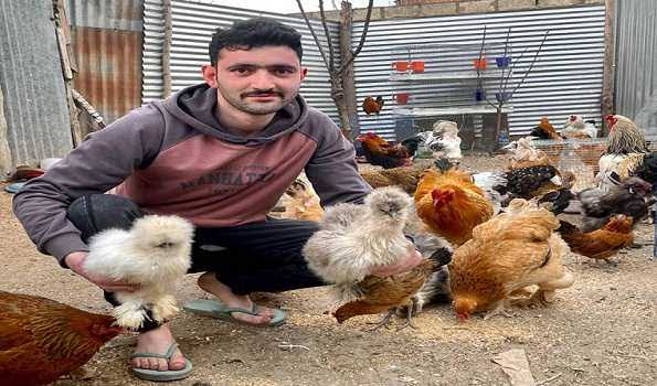 ‘₹60,000 for a chicken’: Meet Kashmiri youth introducing foreign poultry breed in Kashmir