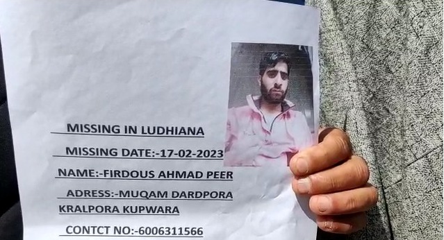 Video: Kashmiri youth missing in Punjab since 17 February