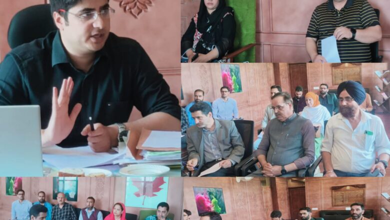 Headed by DC, RKS meeting held at Shopian