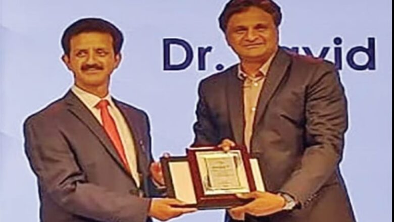 Kashmiri doctor awarded ‘Inspiring Pulmonologists of India’ award