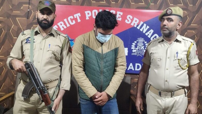 Srinagar resident arrested for harassing, giving rape threats to women online