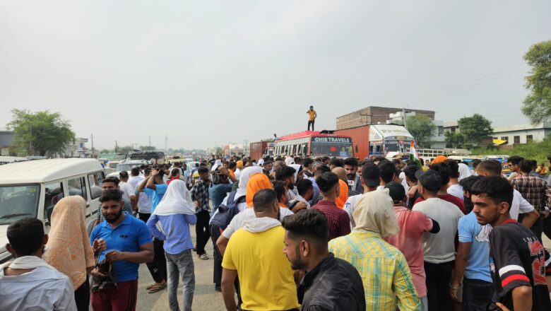 Protests in Jammu as locals demand removal of toll plaza