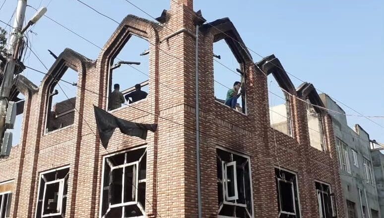 Imam Bargah, two residential houses gutted in Budgam fire incident