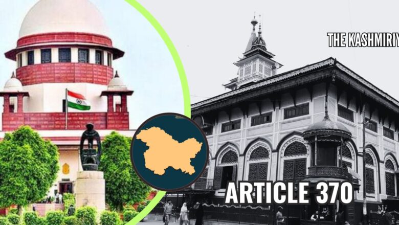 Article 370: State cannot be downgraded into Union territory, argues Adv. Singh, Live updates