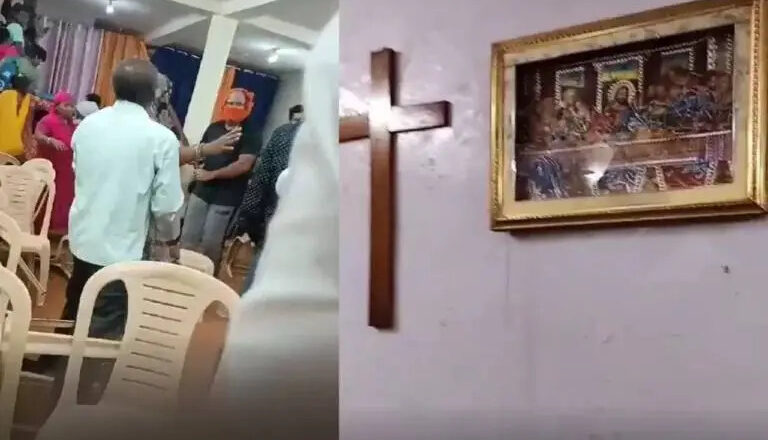 Church attacked, Bible desecrated by Hindutva men in Delhi