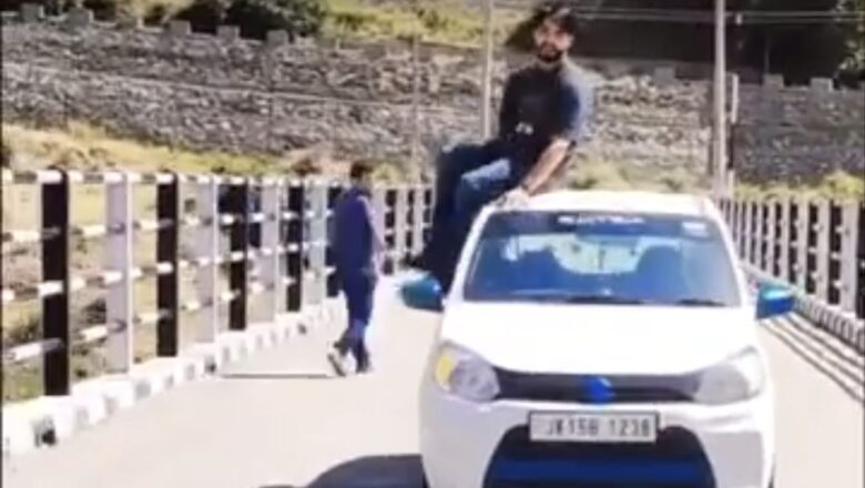 ARTO Bandipora blacklists vehicle involved in ‘stunt’ video viral on social media