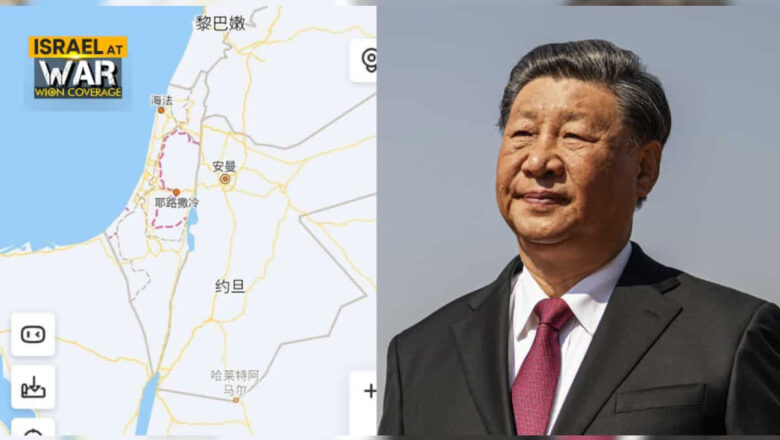 Amid Gaza conflict, China removes Israel as country from online maps