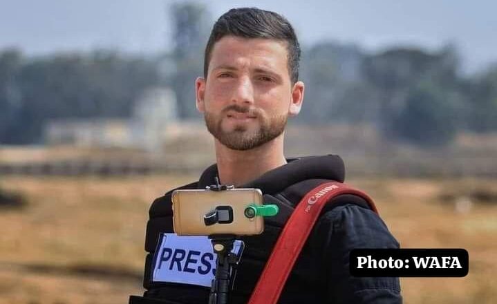 Palestinian Journalist killed in Israeli firing