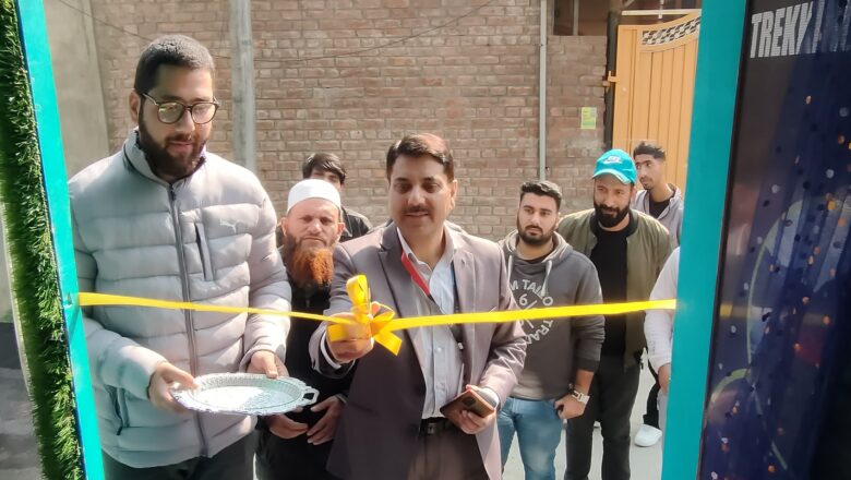 Trekking equipment, hire shop, ‘Climb With Us,’ inaugurated in Srinagar’s Bemina