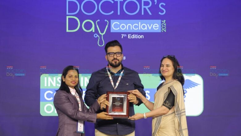 Kashmiri doctor receives prestigious ‘Economic Times Award’