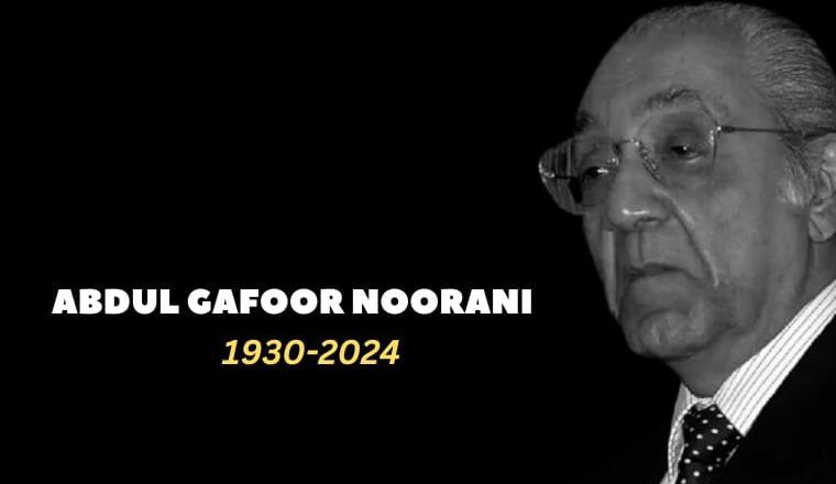 Remembering A.G. Noorani: The lawyer who shaped Kashmir’s legal and political discourse