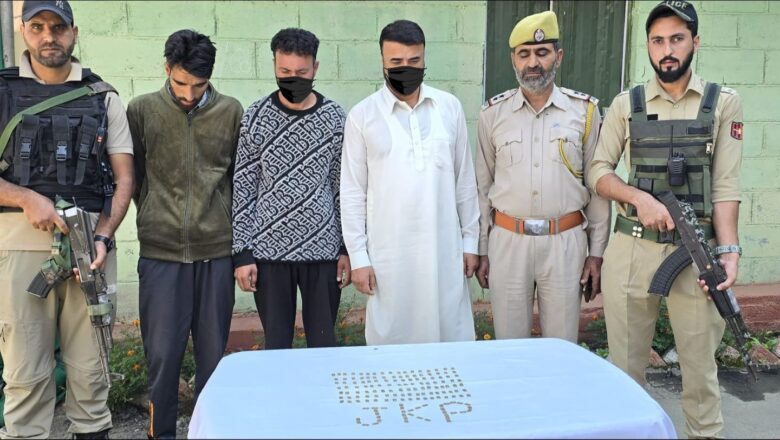 Police dismantles counterfeit gold trade in Kupwara, 153 fake gold biscuits recovered