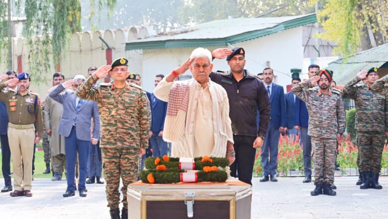 Gulmarg attack: LG Manoj Sinha pays tributes to Army troopers, porters