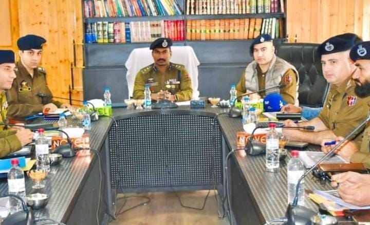 District police conference held at district police headquarters, Anantnag