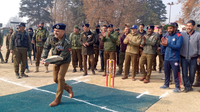 Police martyrs’ women’s T20 cricket tournament begins in Anantnag