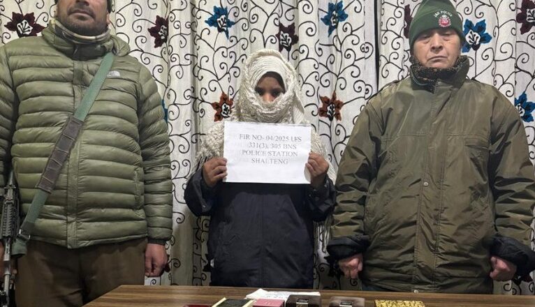 Non-Local maid arrested in Srinagar on burglary charges