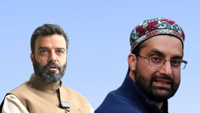 NC MP Ruhullah Mehdi meets Mirwaiz Umar Farooq in Delhi