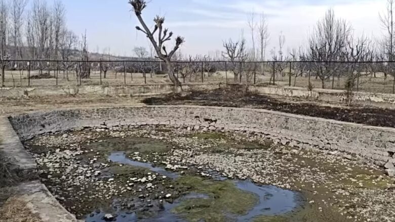 After Achabal, Bulbul Nag spring in Kashmir dries up