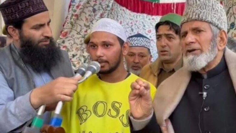 ‘Not forced, Willingly accepted Islam’: Haryana youth affirms voluntary embrace of Islam at Dargah Hazratbal