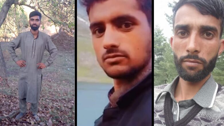 Three youth go missing in Kulgam, Families seek help  