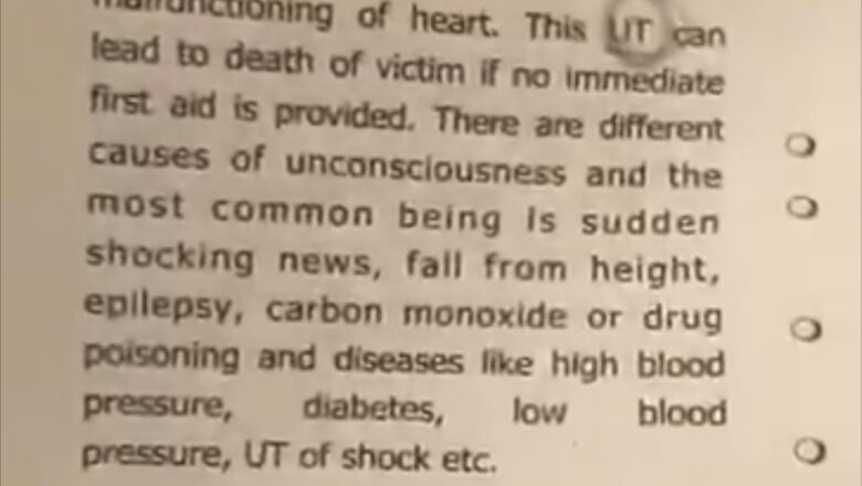 ‘Fainting is a UT of human body’ – JKBOSE’s word swap turns Disaster Management book into comedy