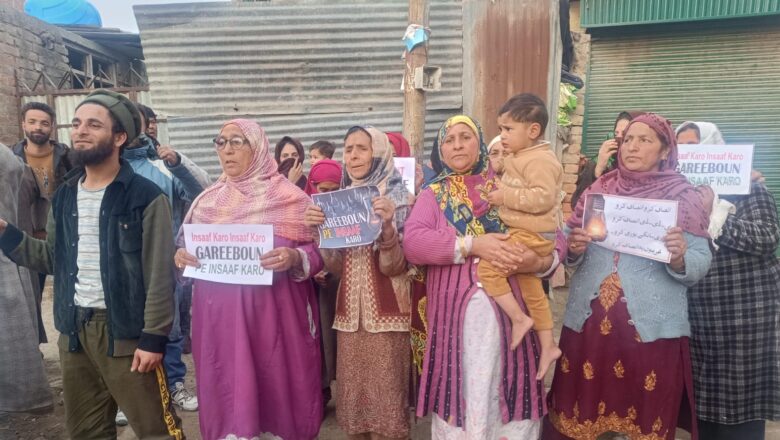 ‘Over two months’: Low-income families stage protest in Srinagar as department disconnects electricity