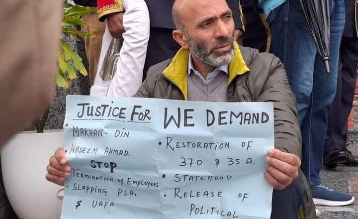 MLA Langate protests in assembly over Kathua, Baramulla deaths during LG’s address