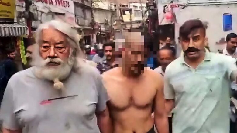 Accused thief with BJP links paraded semi-naked by locals in Jammu, party distances itself
