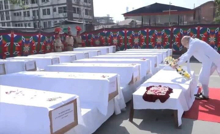 Pahalgam attack: Amit Shah, Omar Abdullah, LG Sinha pay tributes to deceased tourists