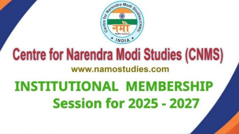 Centre for Narendra Modi Studies launches membership drive for educational institutions
