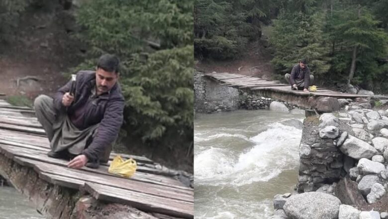 In Kupwara’s Mawer, a teacher becomes a bridge repairman for his students