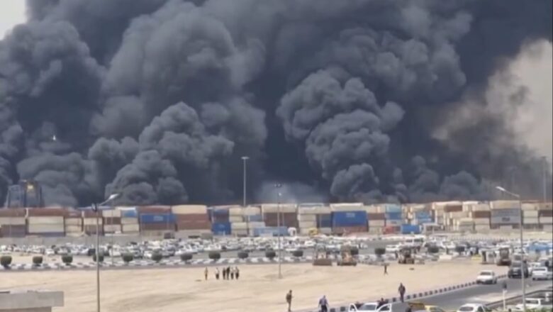 Powerful explosion reported near port in southern Iran