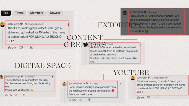 ‘Pay lakhs or lose your channel’: Creators allege Indian news agency using copyright strikes to extort money