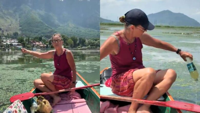 Kashmir ignores its own filth; a 69-year-old Dutch woman doesn’t