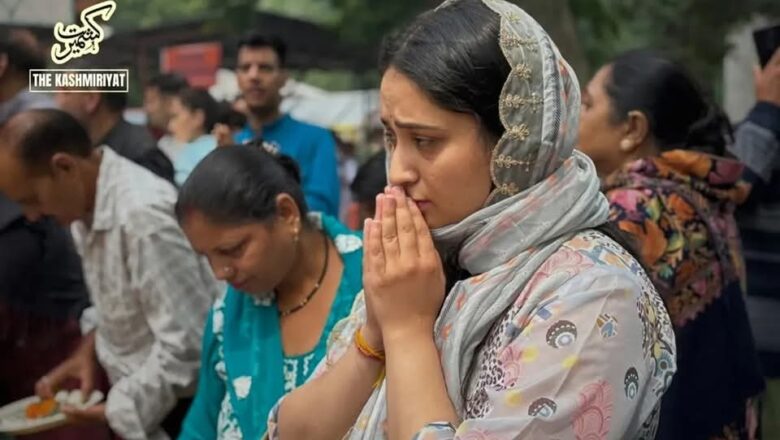 In Frames: Defying fear, Kashmiri Pandits come home for annual Kheer Bhawani mela