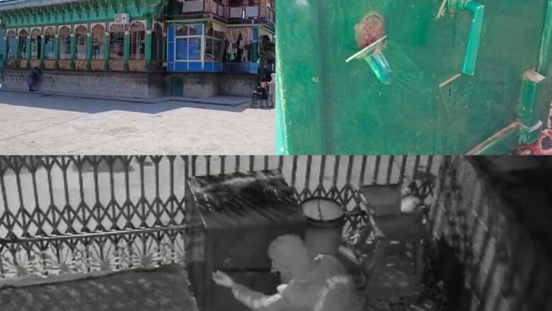 Burglary at Khanqah of Hazrat Simnani in Kulgam town, Locals blame drug menace