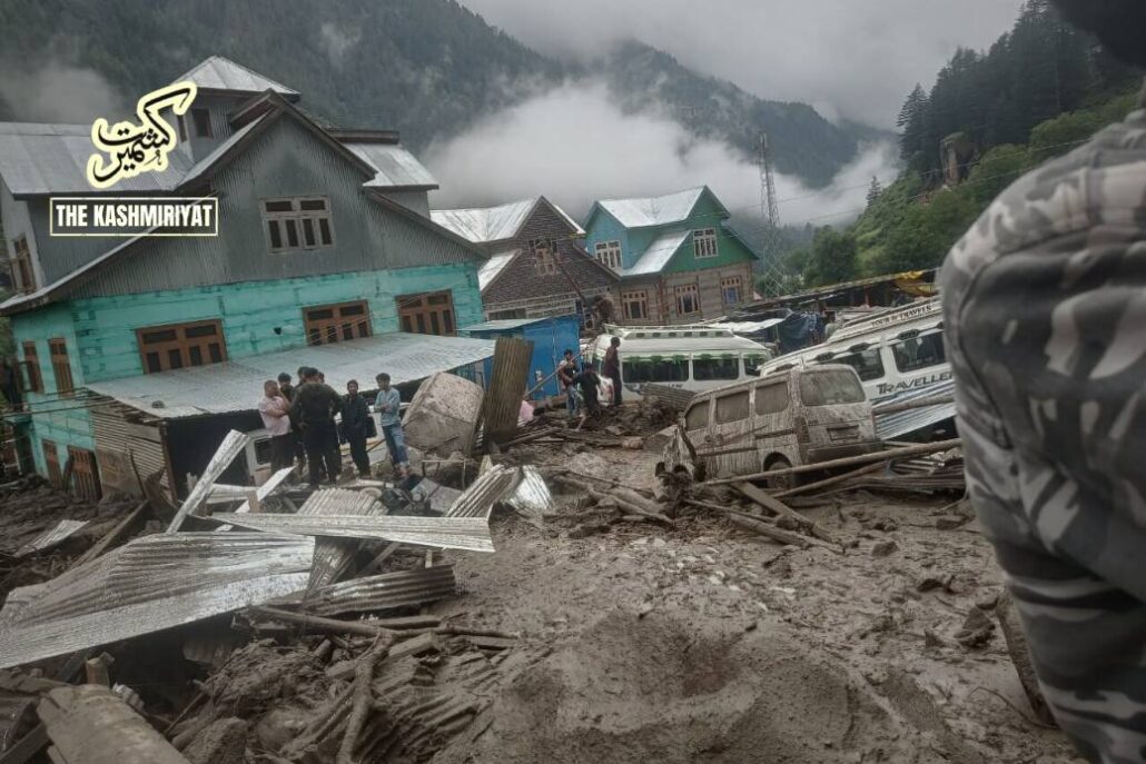 Jammu Kashmir cloudburst news