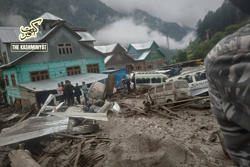 Jammu Kashmir cloudburst news