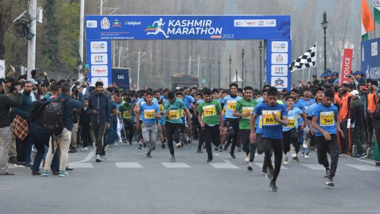 Runners from 21 Indian states and 5 countries register for Kashmir Marathon 2025